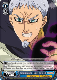 Hendrickson: Tables Turned (SDS/SX03-096 C) [The Seven Deadly Sins] - POKÉ JEUX