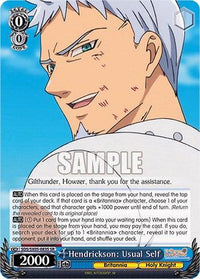 Hendrickson: Usual Self (SR) [The Seven Deadly Sins: Revival of The Commandments] - POKÉ JEUX