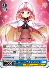 Her Hope Within, Iroha (MR/W59-E088 U) [Magia Record: Puella Magi Madoka Magica [Side Story] (Mobile)] - POKÉ JEUX