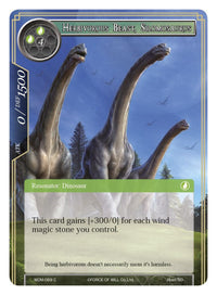 Herbivorous Beast, Silomosaurus (WOM-069) [Winds of the Ominous Moon] - POKÉ JEUX