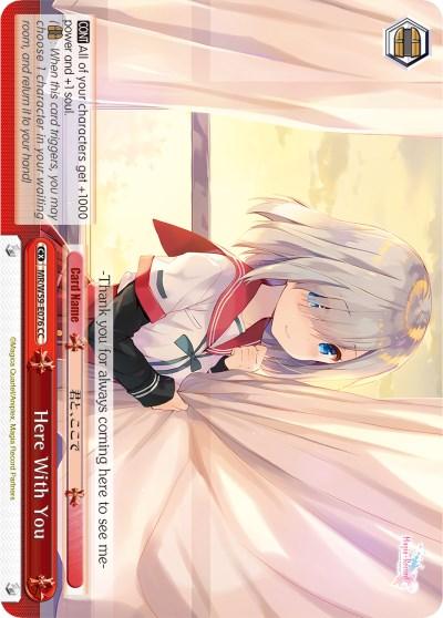 Here With You (MR/W59-E076 CC) [Magia Record: Puella Magi Madoka Magica [Side Story] (Mobile)] - POKÉ JEUX