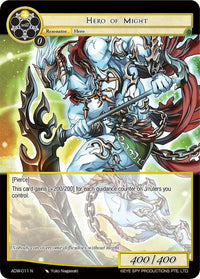 Hero of Might (ADW-011) [Assault into the Demonic World] - POKÉ JEUX