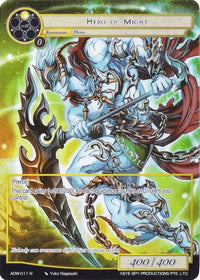 Hero of Might (Full Art) (ADW-011) [Assault into the Demonic World] - POKÉ JEUX