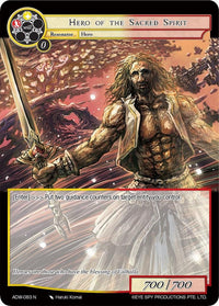 Hero of the Sacred Spirit (ADW-083) [Assault into the Demonic World] - POKÉ JEUX
