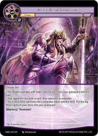 Hero Reincarnation (NWE-054 SR) [A New World Emerges] - POKÉ JEUX