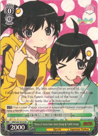 Heroes of Justice Game, Karen Araragi & Tsukihi Araragi (NM/S24-TE15 TD) [NISEMONOGATARI] - POKÉ JEUX