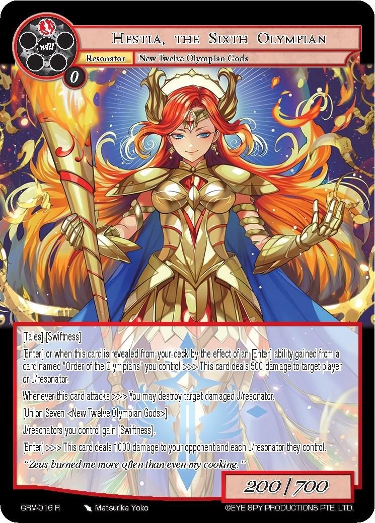 Hestia, the Sixth Olympian (GRV-016) [Game of Gods: Revolution] - POKÉ JEUX