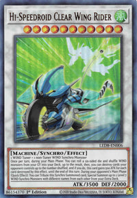 Hi-Speedroid Clear Wing Rider [LED8-EN006] Ultra Rare - POKÉ JEUX
