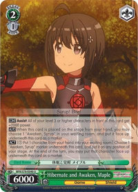 Hibernate and Awaken, Maple (BFR/S78-E040 U) [BOFURI: I Don't Want to Get Hurt, so I'll Max Out My Defense] - POKÉ JEUX