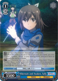 Hibernate and Awaken, Sally (BFR/S78-E101 C) [BOFURI: I Don't Want to Get Hurt, so I'll Max Out My Defense] - POKÉ JEUX