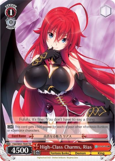 High-Class Charms, Rias (Fdd/W65-TE09 TD) [Fujimi Fantasia Bunko] - POKÉ JEUX