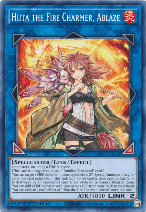 Hiita the Fire Charmer, Ablaze [MP20-EN024] Common - POKÉ JEUX