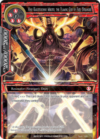 HIno Kagutsuchino Mikoto, the Flaming God of Fate (Stranger) (PofA-022) [Alice Origin IV: Prologue of Attoractia] - POKÉ JEUX