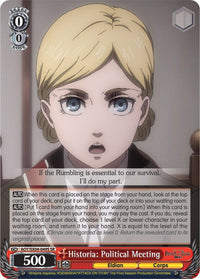 Historia: Political Meeting (Foil) [Attack On Titan: Final Season] - POKÉ JEUX