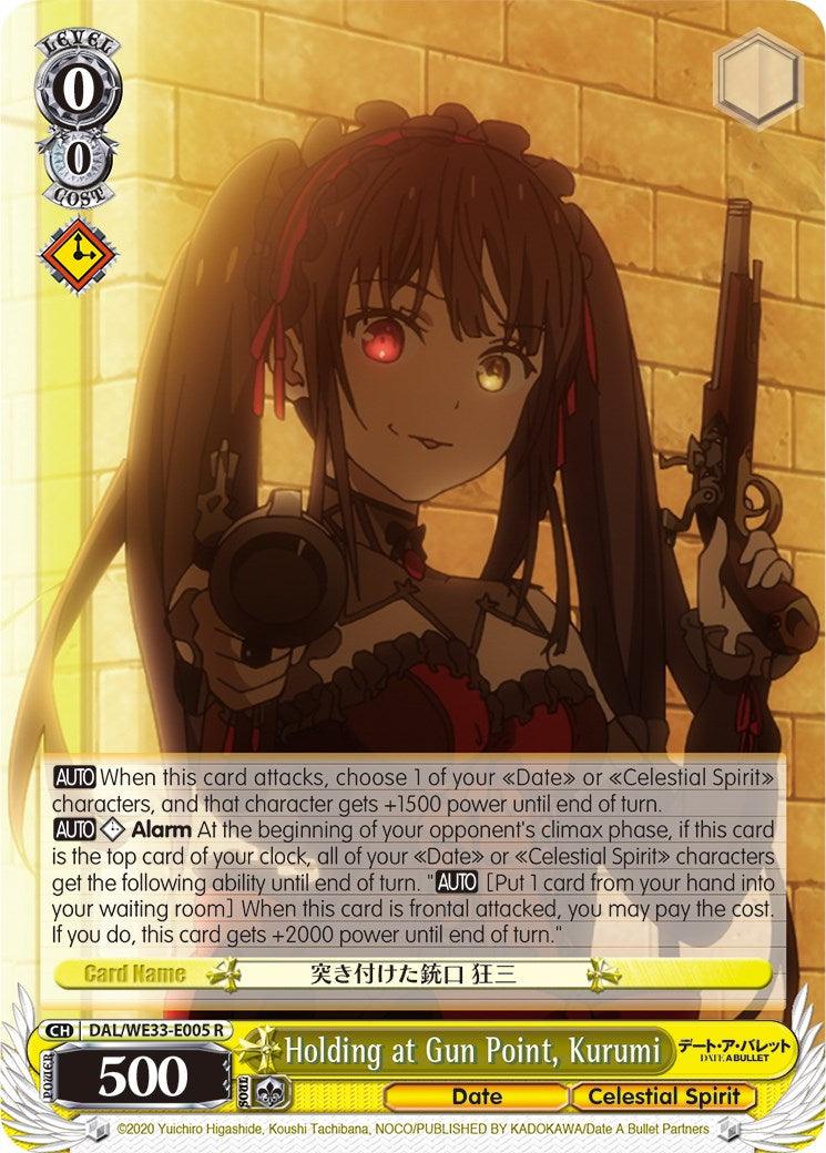 Holding at Gun Point, Kurumi (DAL/WE33-E005 R) (Parallel Foil) [Date A Bullet] - POKÉ JEUX