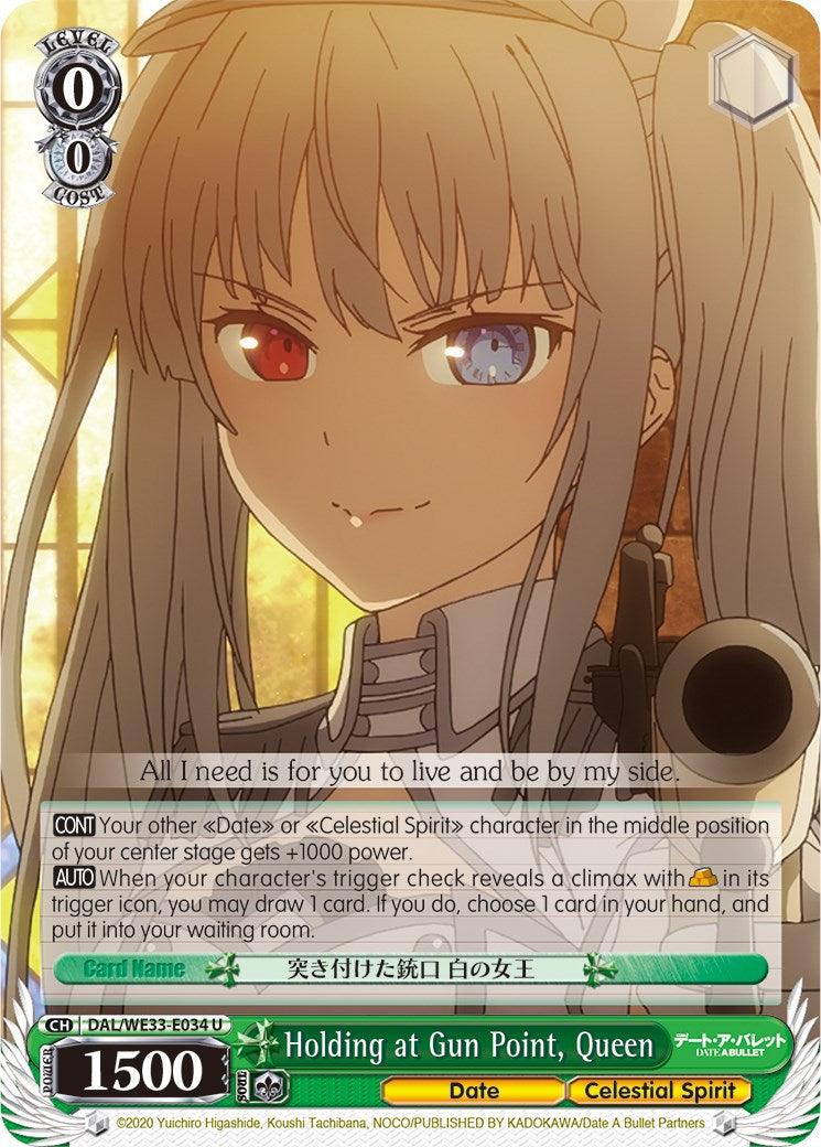 Holding at Gun Point, Queen (DAL/WE33-E034 U) (Parallel Foil) [Date A Bullet] - POKÉ JEUX