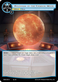 Hologram of the Crimson Moon (CMB-035 N) [Crimson Moon's Battleground] - POKÉ JEUX