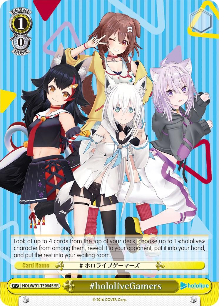 #hololiveGamers (HOL/W91-TE064S SR) [hololive production] - POKÉ JEUX