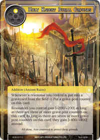 Holy Knight Burial Grounds (AOA-007) [Awakening of the Ancients] - POKÉ JEUX