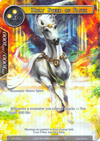 Holy Steed of Faith (Full Art) (AOA-008) [Awakening of the Ancients] - POKÉ JEUX