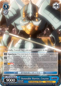Honorable Warrior, Cocytus (OVL/S62-E081 R) [Nazarick: Tomb of the Undead] - POKÉ JEUX