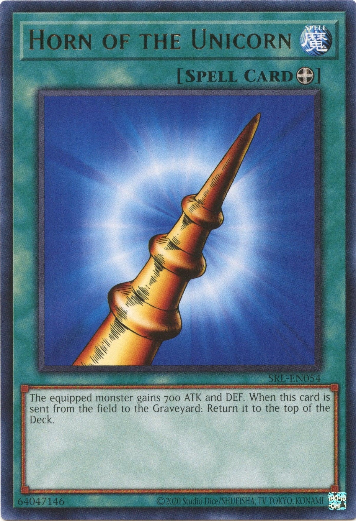 Horn of the Unicorn (25th Anniversary) [SRL-EN054] Rare - POKÉ JEUX