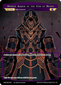 Horror, Armor of the God of Death (CMB-098 SRR) [Crimson Moon's Battleground] - POKÉ JEUX