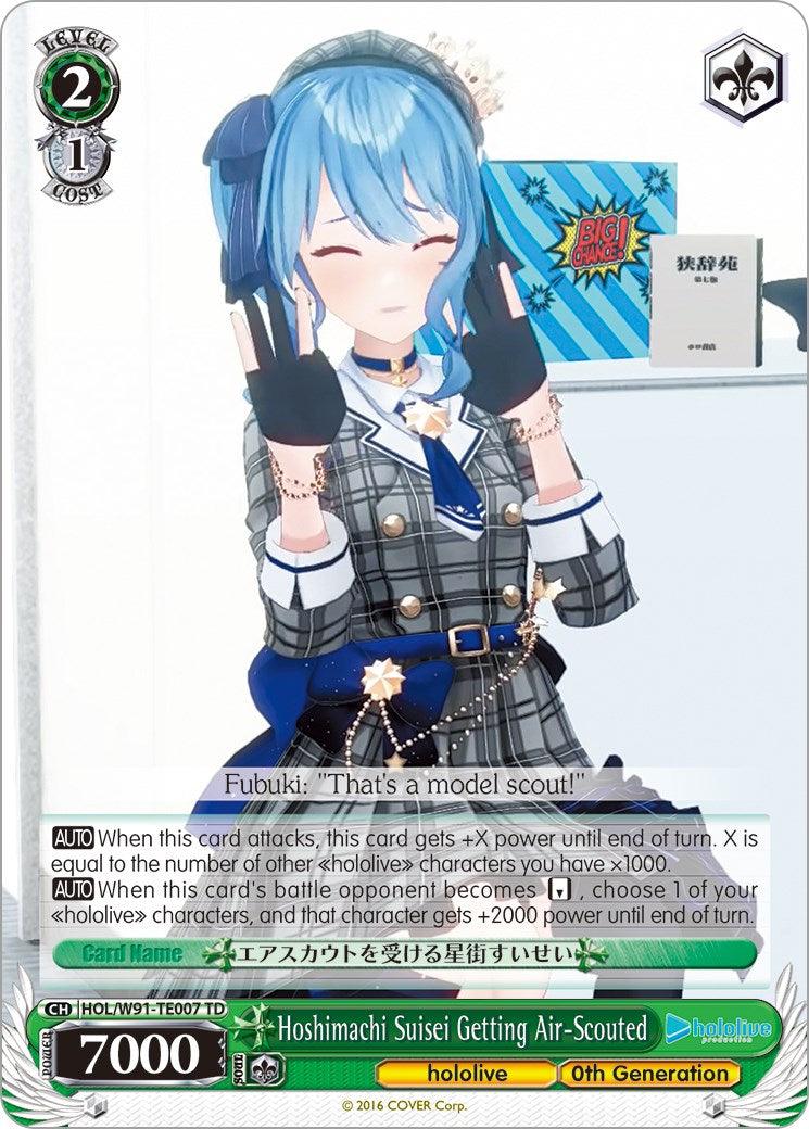 Hoshimachi Suisei Getting Air-Scouted (HOL/W91-TE007 TD) [hololive production] - POKÉ JEUX