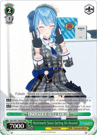 Hoshimachi Suisei Getting Air-Scouted (HOL/W91-TE007R RRR) [hololive production] - POKÉ JEUX
