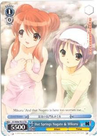 Hot Springs Nagato & Mikuru (SY/W08-TE15 TD) [The Melancholy of Haruhi Suzumiya] - POKÉ JEUX