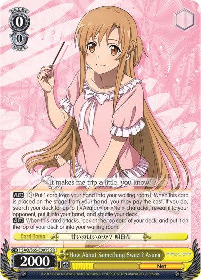 How About Something Sweet? Asuna (SAO/S65-E007S SR) [Sword Art Online -Alicization-] - POKÉ JEUX