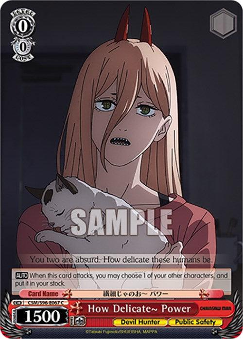 How Delicate~ Power (CSM/S96-E067 C) [Chainsaw Man] - POKÉ JEUX