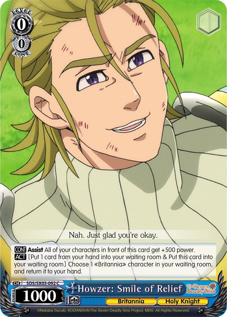 Howzer: Smile of Relief (SDS/SX03-092 C) [The Seven Deadly Sins] - POKÉ JEUX