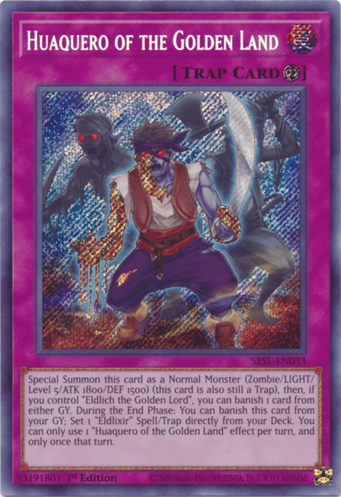 Huaquero of the Golden Land [SESL-EN033] Secret Rare - POKÉ JEUX