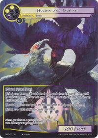 Huginn and Muninn (Full Art) (GOG-077) [Game of Gods] - POKÉ JEUX