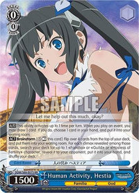 Human Activity, Hestia (DDM/S88-E075 RR) [Is it Wrong to Try to Pick Up Girls in a Dungeon?] - POKÉ JEUX