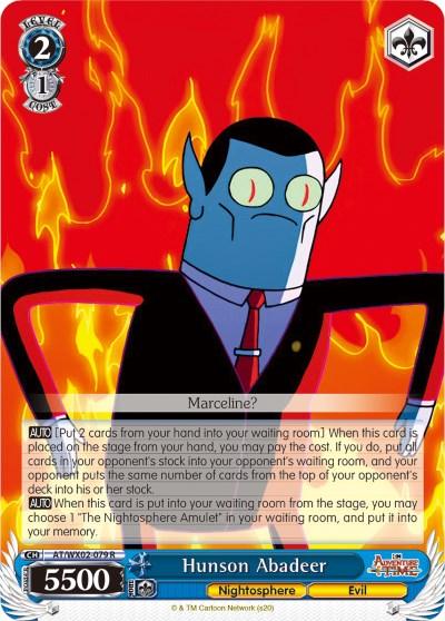 Hunson Abadeer (AT/WX02-079 R) [Adventure Time] - POKÉ JEUX