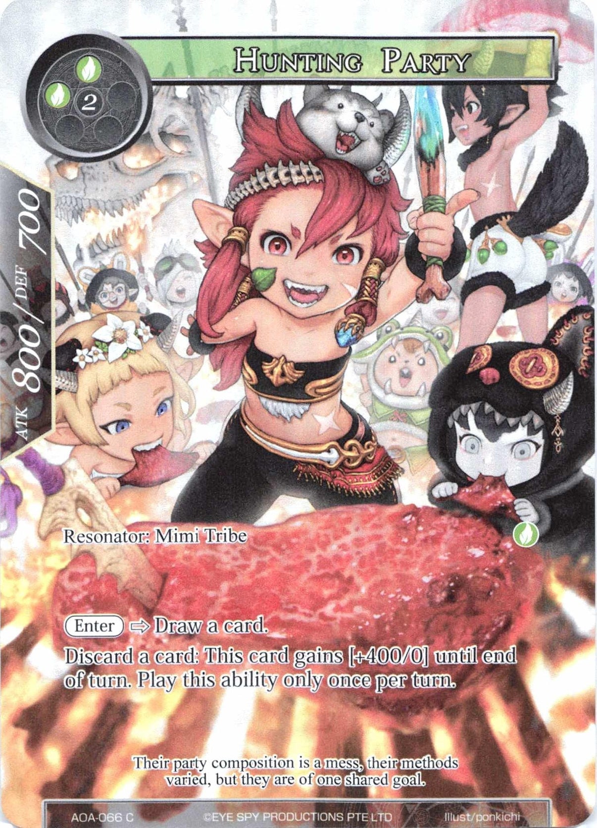 Hunting Party (Full Art) (AOA-066) [Awakening of the Ancients] - POKÉ JEUX