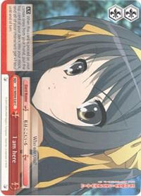 I am here (SY/WE09-E20) (Foil) [The Melancholy of Haruhi Suzumiya Extra Booster] - POKÉ JEUX