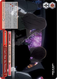 I Can't Hear the Fireworks (KGL/S79-E072R RRR) [Kaguya-sama: Love is War] - POKÉ JEUX