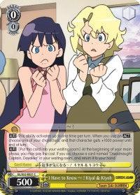 I Have to Know~! Kiyal & Kiyoh (GL/S52-E021) [Gurren Lagann] - POKÉ JEUX
