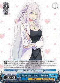 I'll Teach You Emilia (RZ/S55-E061 R) [Re:ZERO Vol.2] - POKÉ JEUX