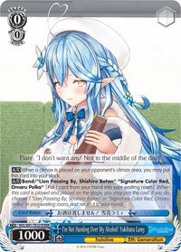 I'm Not Handing Over My Alcohol! Yukihana Lamy (HOL/W91-TE121R RRR) [hololive production] - POKÉ JEUX