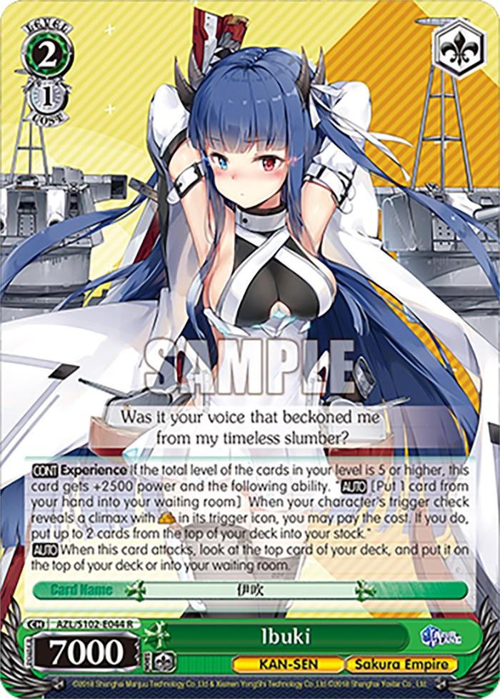 Ibuki (AZL/S102-E044 R) [Azur Lane] - POKÉ JEUX