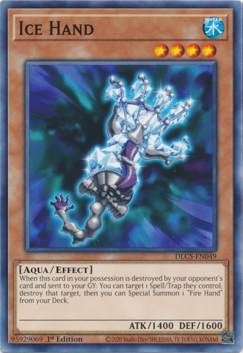 Ice Hand [DLCS-EN049] Common - POKÉ JEUX