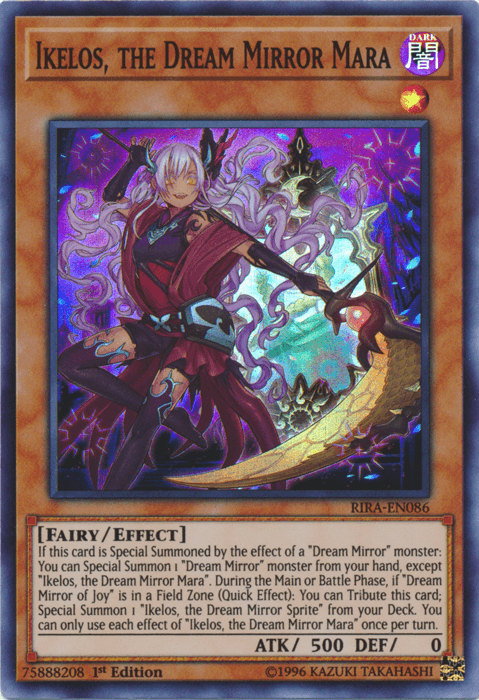 Ikelos, the Dream Mirror Mara [RIRA-EN086] Super Rare - POKÉ JEUX