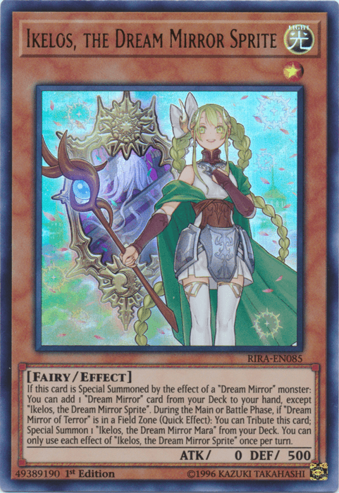 Ikelos, the Dream Mirror Sprite [RIRA-EN085] Ultra Rare - POKÉ JEUX