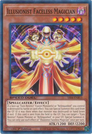 Illusionist Faceless Magician [SS04-ENB13] Common - POKÉ JEUX