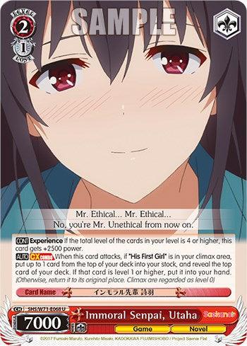 Immoral Senpai, Utaha [Saekano How to Raise a Boring Girlfriend. flat] - POKÉ JEUX