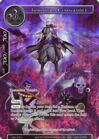 Immortal Commander (Full Art) (DBV-078) [The Decisive Battle of Valhalla] - POKÉ JEUX